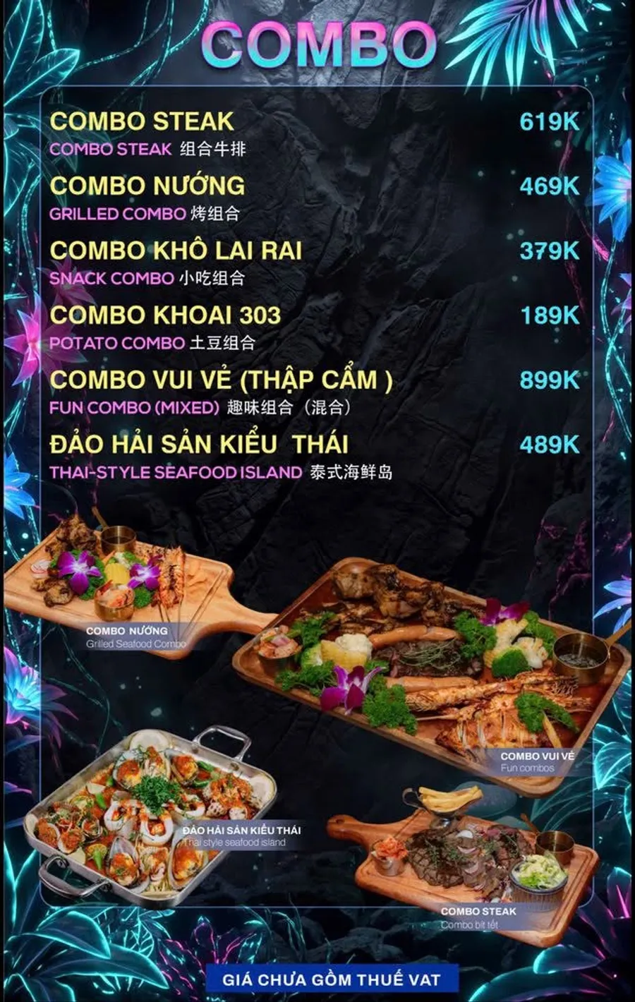 Trang menu